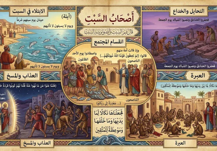 قصه اصحاب السبت الدينيه