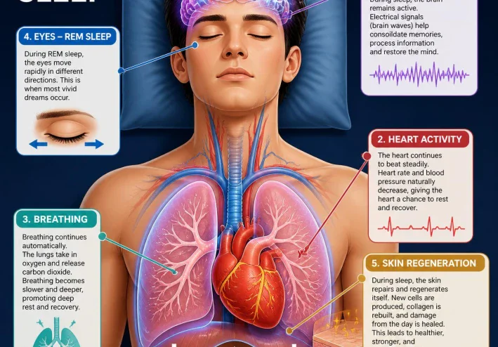7 أسرار غريبة عن جسم الإنسان تحدث يوميًا دون أن تشعر!