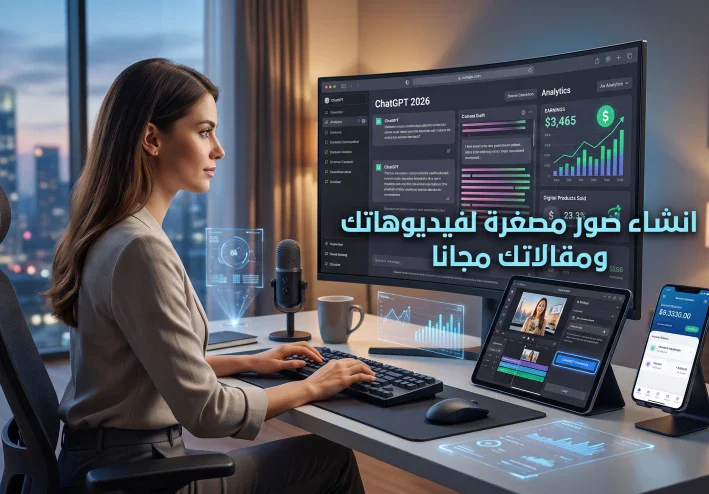 افضل طرق الربح من شات ChatGPT في 2026