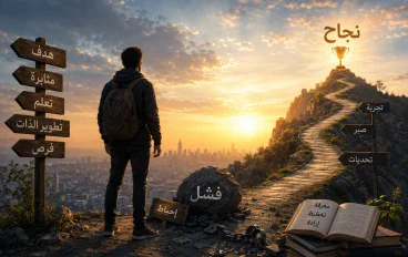 رحلة الإنسان بين الطموح والفشل وصناعة المعنى