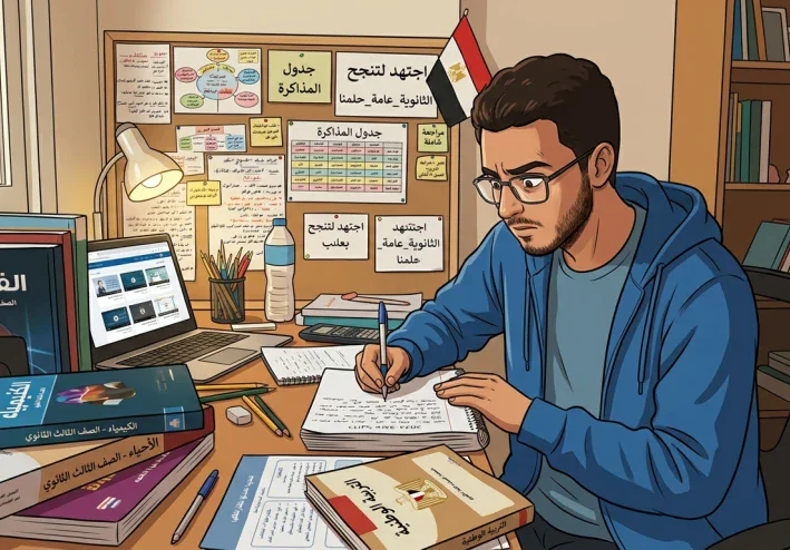 سحابة الثانوية العامة: كيف تحول الضغط النفسي إلى قاطرة للنجاح؟