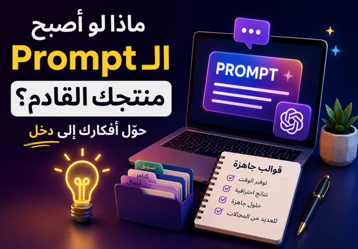 ابدأ من فكرة… وانتهِ بمنتج