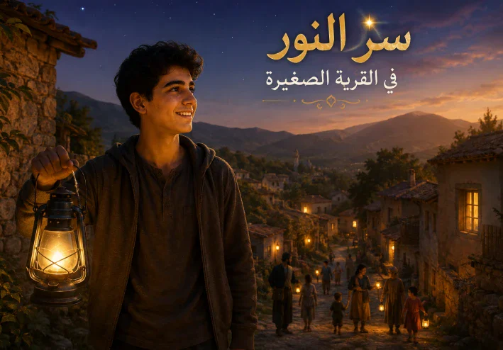 🌟 سرّ النور في القرية الصغيرة