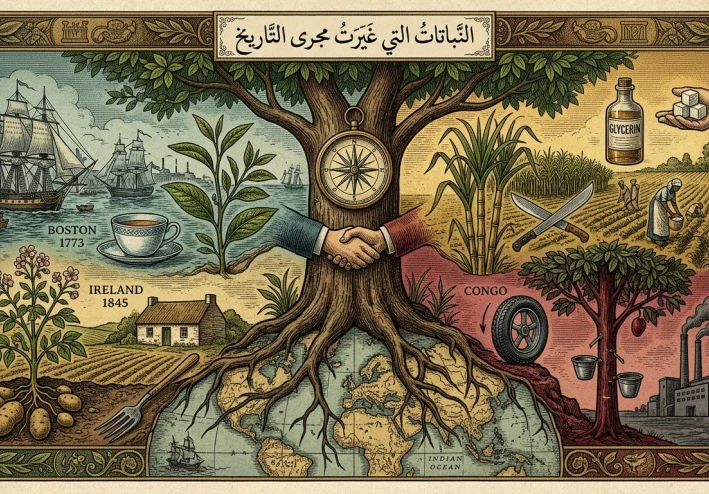 عندما تحكم النباتات العالم: كيف تشكّل تاريخ البشرية في محاصيل؟