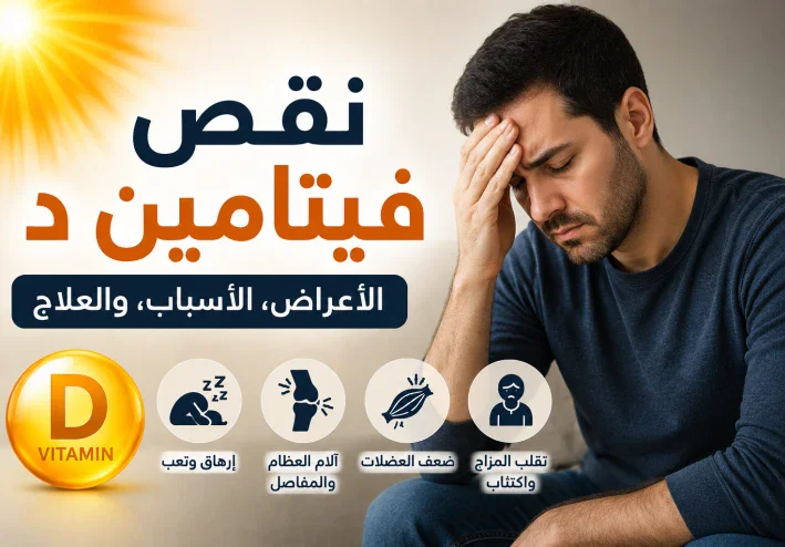 5 علامات صامتة في جسدك تدل على نقص فيتامين د فوراً