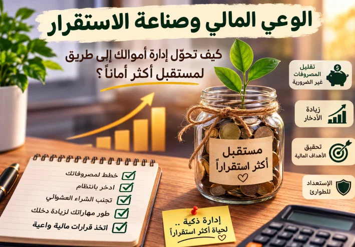 إدارة المال بذكاء: استراتيجيات عملية لبناء مستقبل مالي أكثر استقرارًا