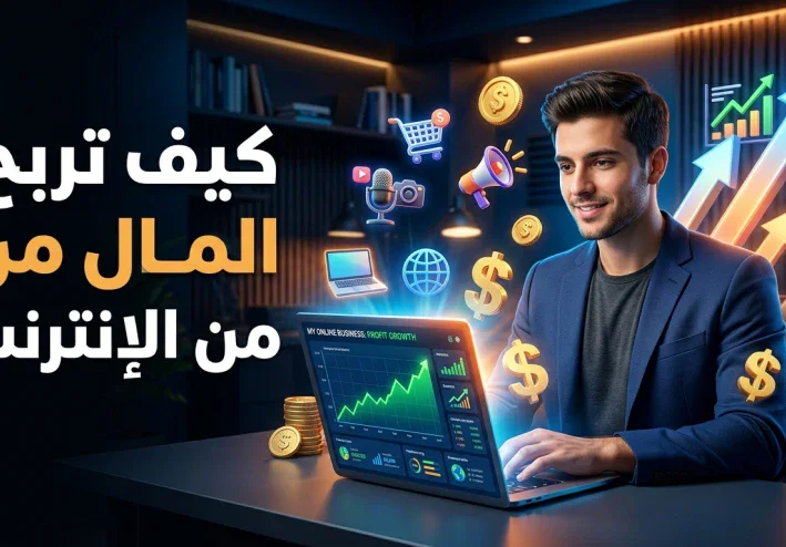 الربح من الإنترنت :طريقك الحقيقي للاستقلال المالي في 2026