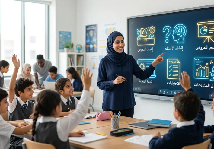 🤖 7 أدوات ذكاء اصطناعي للمدرسين.. وفّر وقتك وطوّر طريقة تدريسك بهذه الأدوات