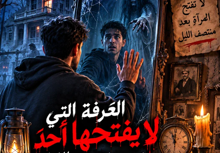 👻 الغرفة التي لا يفتحها أحد بعد منتصف الليل 🕯️