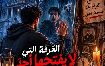 👻 الغرفة التي لا يفتحها أحد بعد منتصف الليل 🕯️