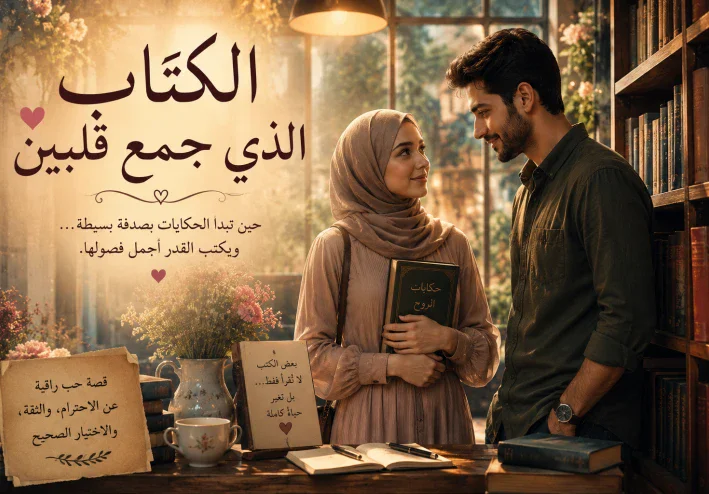 الكتاب الذى جمع قلبين 💗