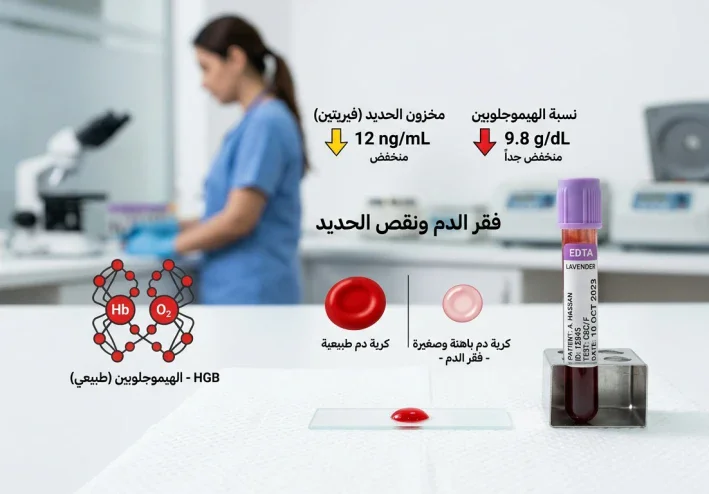 فقر الدم (الأنيميا): الأسباب والأعراض وطرق العلاج والوقاية