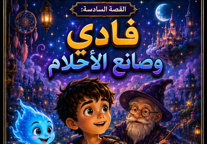 سلسلة⭐  مغامرات فادي السحرية⭐  القصة السادسة: فادي وصانع الأحلام