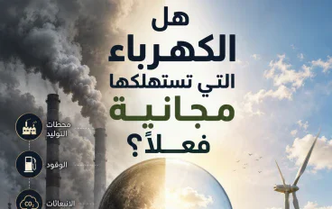 هل الكهرباء التي تستهلكها مجانية فعلاً؟