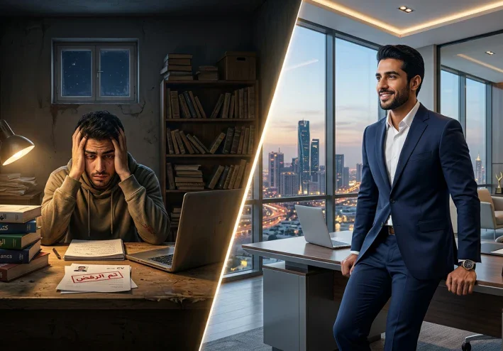 من مقاعد الدراسة إلى قمة النجاح