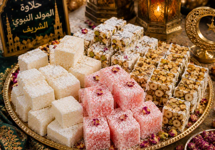طريقة عمل الملبن لحلوي المولد النبوي في المنزل