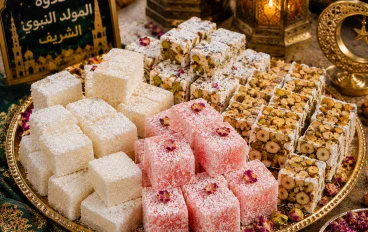 طريقة عمل الملبن لحلوي المولد النبوي في المنزل 