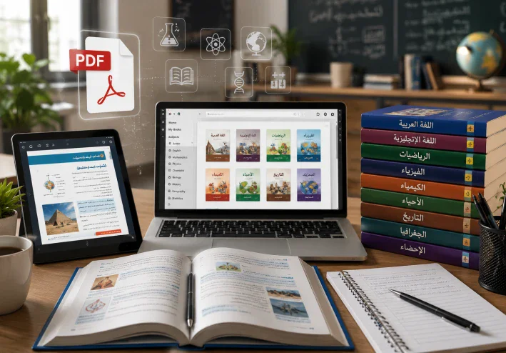 الصف الثالث الثانوي 2027: المواد الدراسية ودليل المنهج وتحديثات كتب
