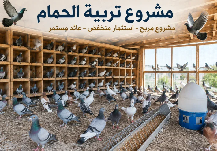 تأسيس مزرعة حمام لاحم فرنسي فوق سطح المنزل