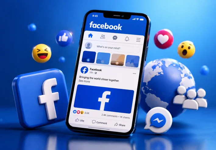 تطبيق الهاتف فيسبوك