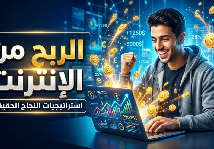 الربح من الإنترنت: كيف تحول مهاراتك ووقتك إلى مصدر دخل حقيقي؟