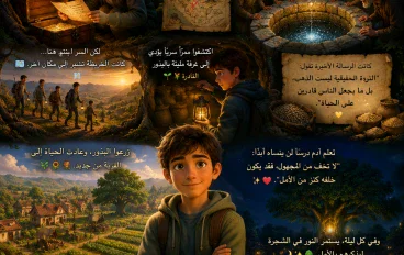 🌳✨ سرّ الشجرة العجوز ✨🌳