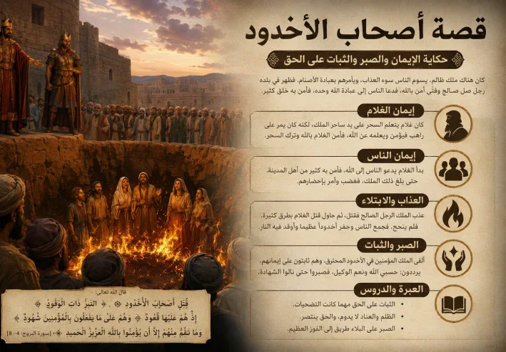 قصة المؤمنين أصحاب الأخدود