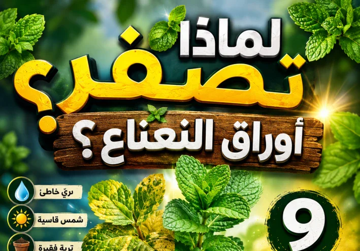 لماذا تصفر أوراق النعناع؟.. 9 أسباب خفية قد تقتل نباتك وأسرار استعادته لعافيته