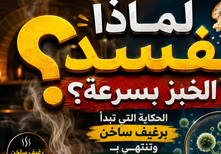 لماذا يفسد الخبز بسرعة؟.. الحكاية التي تبدأ برغيف ساخن وتنتهي بعفن قد لا تراه بعينيك
