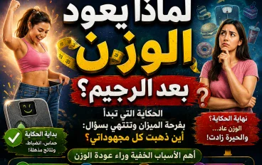 لماذا يعود الوزن بعد الرجيم؟.. الحكاية التي تبدأ بفرحة الميزان وتنتهي بسؤال: أين ذهبت كل مجهوداتي؟