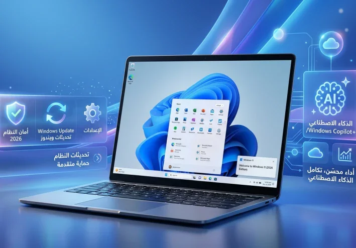 تحديث Windows 11 في 2026: أهم المميزات الجديدة وكيف تحصل على آخر التحديثات