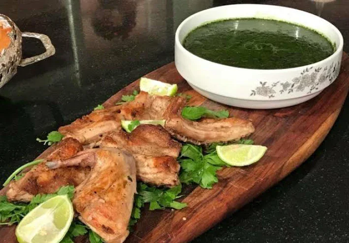 ملوخية بالارانب (طبق مصرى أصيل )