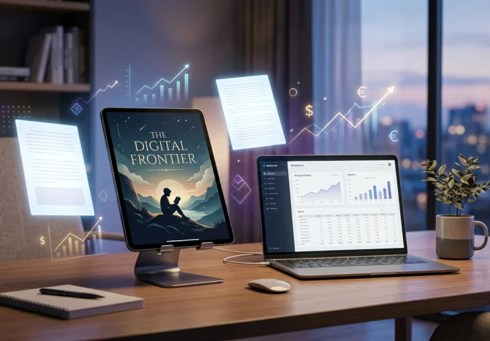كيف تكتب وتبيع كتابًا إلكترونيًا من الصفر؟ دليل عملي للربح من الكتب الرقمية