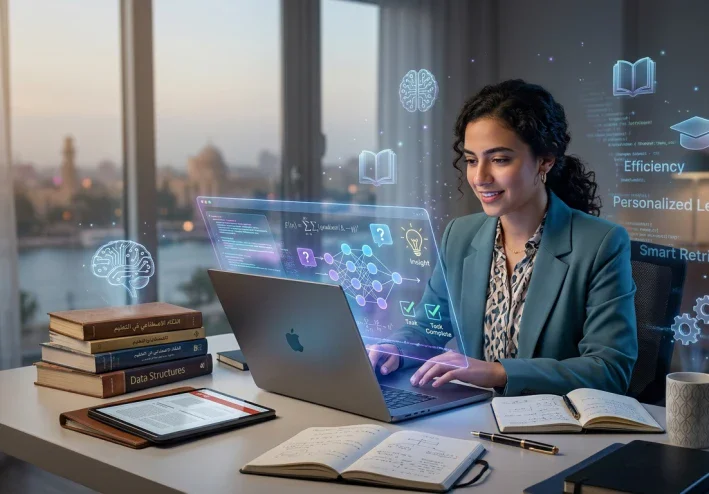🤖 كيف تستخدم الذكاء الاصطناعي في الدراسة بذكاء؟