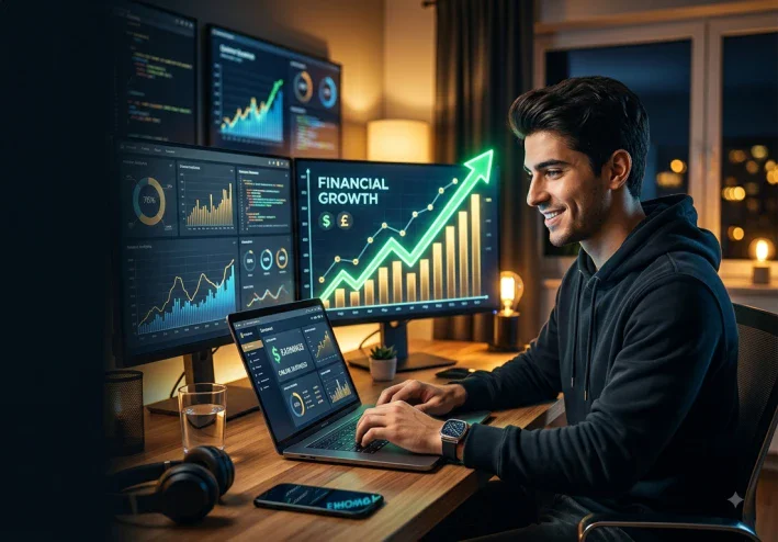 الربح من الإنترنت: كيف تحول مهاراتك ووقتك إلى مصدر دخل حقيقي؟.