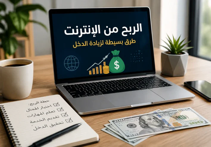 الربح من الإنترنت: طرق بسيطة لزيادة الدخل