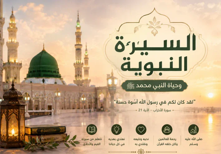 دروس من حياه النبي ﷺ