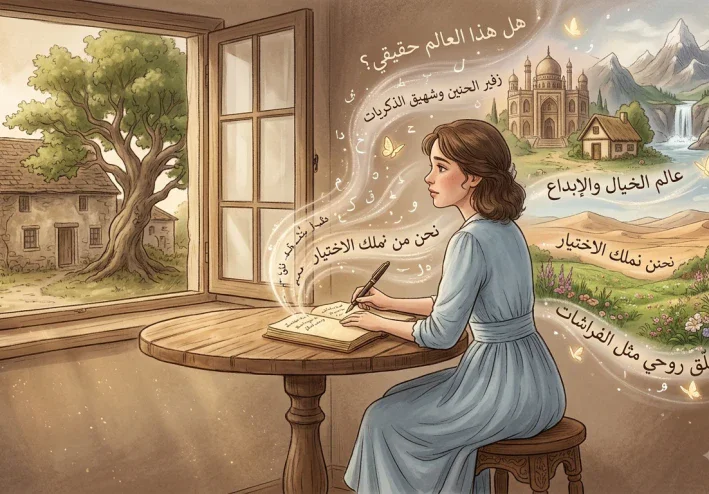 رحلة بين الواقع والخيال: حين يفتح الورق أبوابه