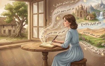 رحلة بين الواقع والخيال: حين يفتح الورق أبوابه