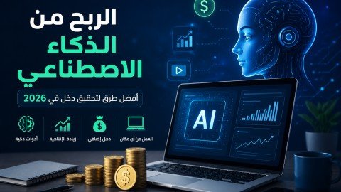 الربح من الذكاء الاصطناعي: أفضل طرق تحقيق دخل حر
