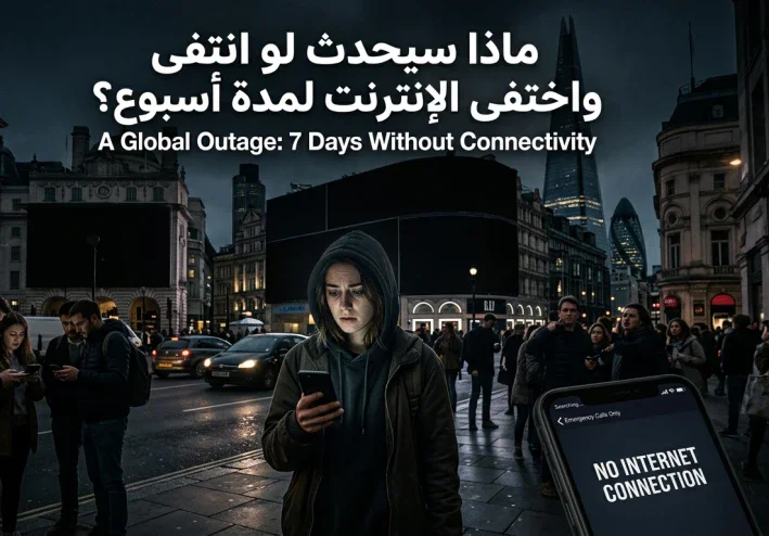 ماذا سيحدث لو اختفى الإنترنت لمدة أسبوع؟