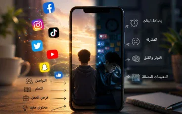 السوشيال ميديا.. هل نستخدمها أم أصبحت هي التي تستخدمنا؟"