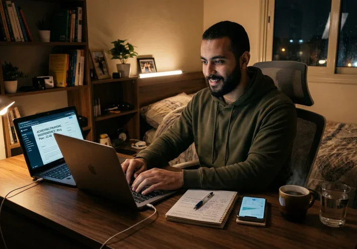 يومياتي مع كتابة المحتوى: كيف بدأت تعلم كتابة المقالات وحصلت على أول فرصة عمل؟