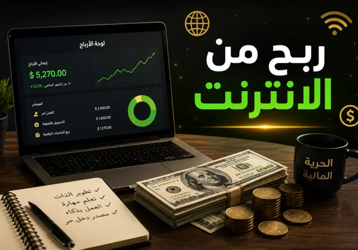 «الربح من الإنترنت: طرق حقيقية لزيادة دخلك»