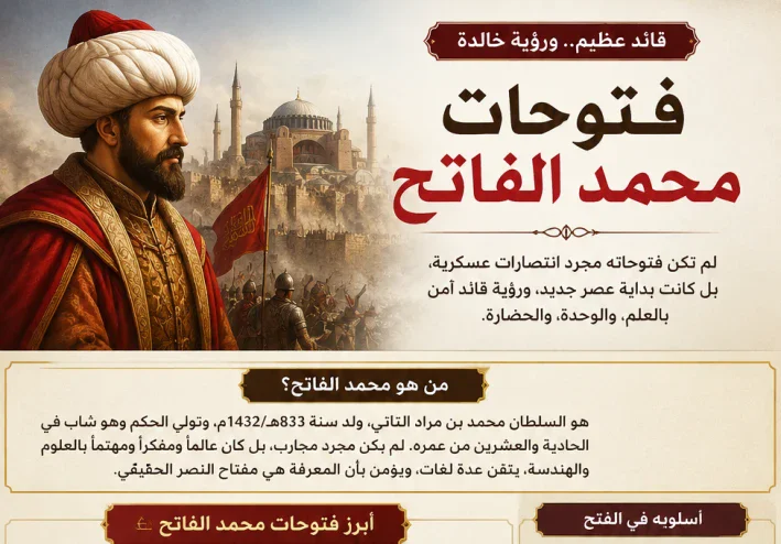 محمد الفاتح.. ذلك الفتى الذي هزَّ عرش القياصرة وفتح القسطنطينية