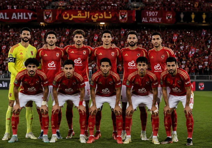 المارد الأحمر في مواجهه برشلونه الاسباني