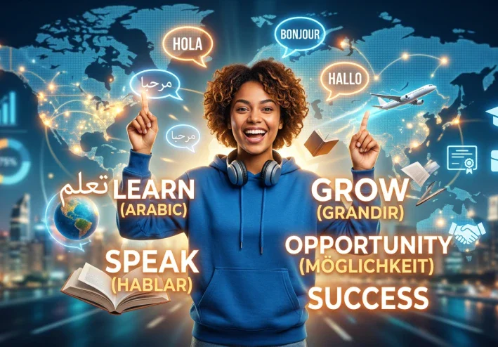 تعلم اللغات: رحلة نحو المعرفة والتواصل واكتشاف العالم