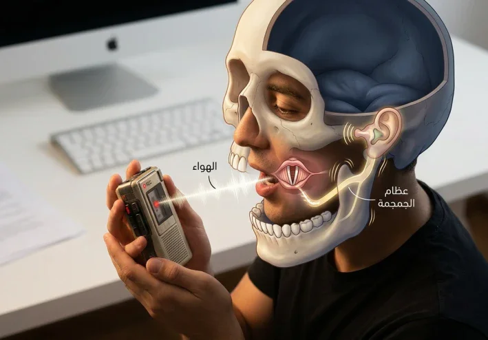 خدعة الجمجمة: لماذا نكره أصواتنا المسجلة؟