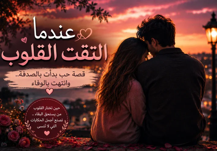 قصة حب بدأت بالصدفة وانتهت بالوفاء