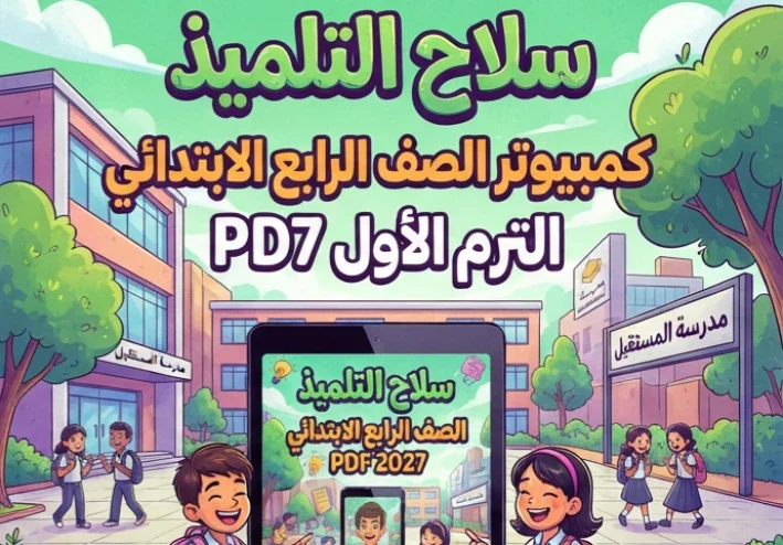📗 تحميل كتاب سلاح التلميذ كمبيوتر الصف الرابع الابتدائي الترم الأول PDF 2027 – أحدث نسخة وشرح شامل
